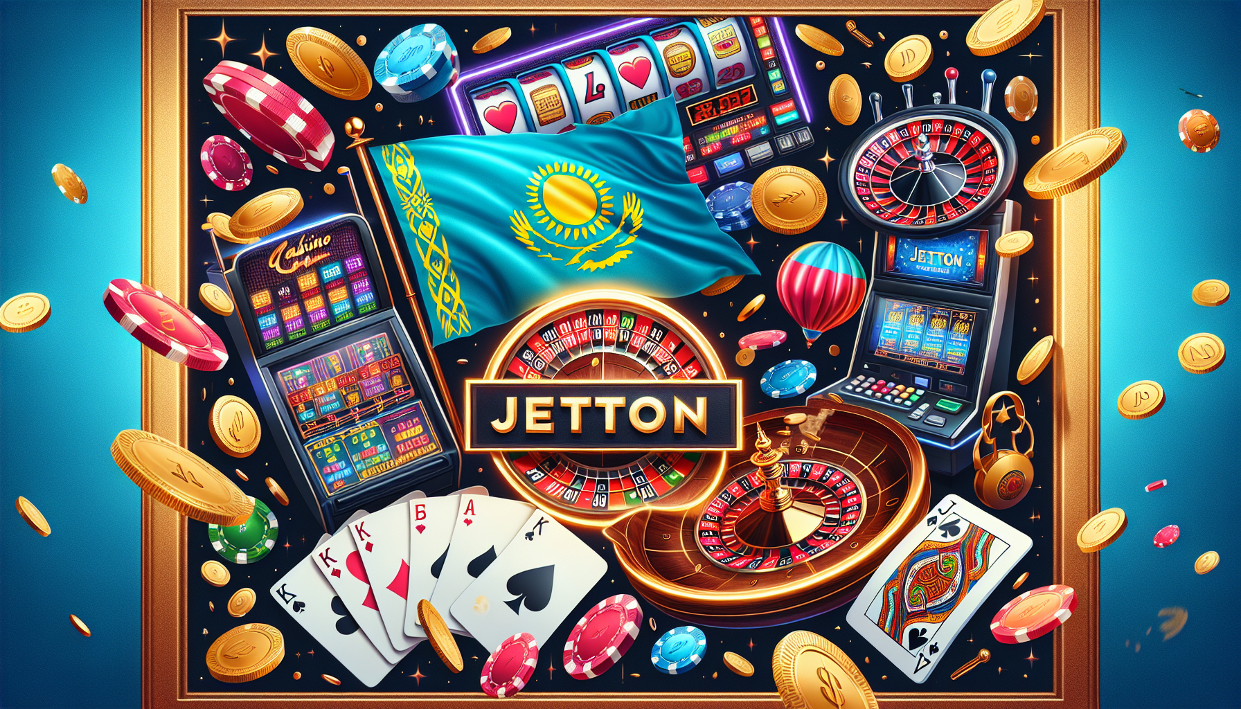 Главная страница онлайн казино JetTon